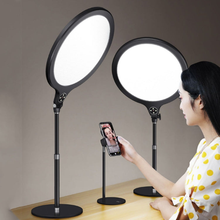 10 inch 26cm Live Broadcast Photography Desktop Beauty Fill Light Bracket, Style:Medium Version+Cooling Bracket(Black) - free shipping - PMC Jewellery - Order now!