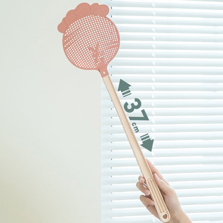 Summer Plastic Fly Swatter Flycatcher, Style:Snowflake Pattern(Dark Light Gray) - Fly Swatter by PMC Jewellery | Online Shopping South Africa | PMC Jewellery | Buy Now Pay Later Mobicred