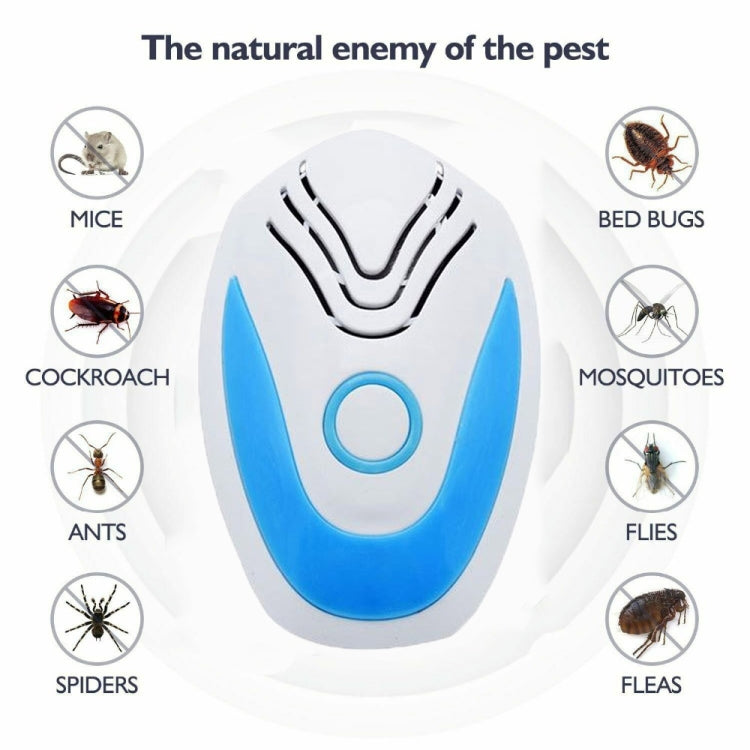 Multifunctional Ultrasonic Electronic Mosquito Repellent, Plug Type:UK Plug(Blue) - Repellents by PMC Jewellery | Online Shopping South Africa | PMC Jewellery | Buy Now Pay Later Mobicred