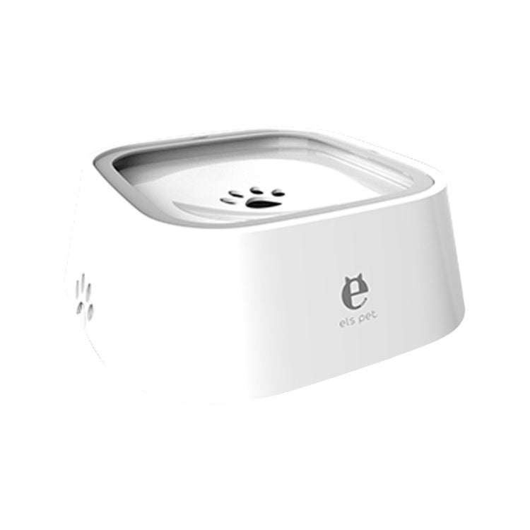 Pet Drinking Water Bowl Floating Not Wet Mouth Bowl Cat Dog Drinking Water Artifact(White) - Drinking Fountain by PMC Jewellery | Online Shopping South Africa | PMC Jewellery