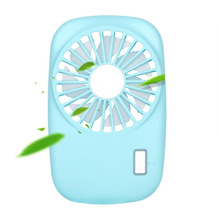 Portable Hand Held USB Rechargeable Mini Fan(Blue) - Electric Fans by PMC TechLife | Online Shopping South Africa | PMC TechLife | Buy Now Pay Later Mobicred