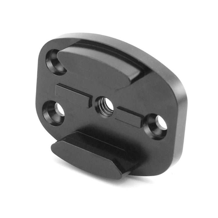 4 Holes Aluminum Quick Release Tripod Mount Base For Sports Camera, Color: Black - Helmet Mount by PMC Jewellery | Online Shopping South Africa | PMC Jewellery | Buy Now Pay Later Mobicred