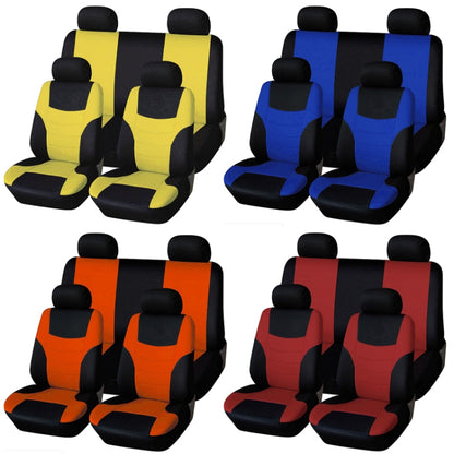 Universal Car Seat Cover Personality Stitching Automotive Chairs Protective Sleeve Cloth Automobile Seats Covers(Blue) - Seat Accessories by PMC Jewellery | Online Shopping South Africa | PMC Jewellery | Buy Now Pay Later Mobicred