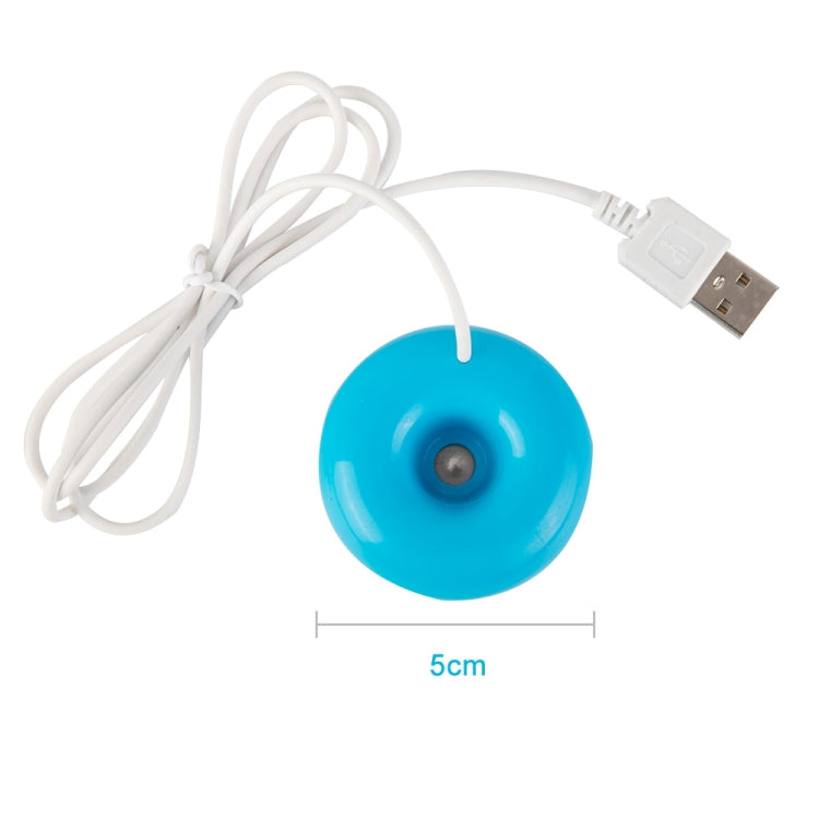 Donut Shape Mini USB Air Humidifier Aroma Diffuser Purifier(Blue) - free shipping - PMC TechLife - Order now!