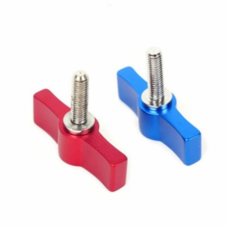 10PCS T-shaped Screw Multi-directional Adjustment Hand Screw Aluminum Alloy Handle Screw, Specification:M4(Red) - Screws by PMC TechLife | Online Shopping South Africa | PMC TechLife | Buy Now Pay Later Mobicred