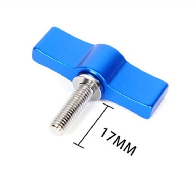 10PCS T-shaped Screw Multi-directional Adjustment Hand Screw Aluminum Alloy Handle Screw, Specification:M4(Red) - Screws by PMC TechLife | Online Shopping South Africa | PMC TechLife | Buy Now Pay Later Mobicred