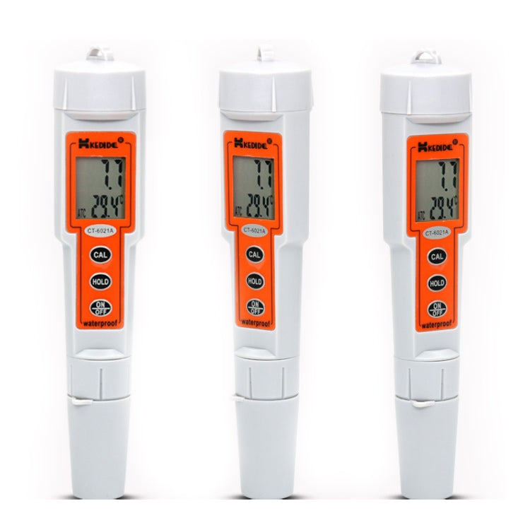 Kedida CT3030 Conductivity + Temp Meter Portable LCD Digital Water Testing Measurement Pen - PH & Moisture Meter by PMC Jewellery | Online Shopping South Africa | PMC Jewellery | Buy Now Pay Later Mobicred