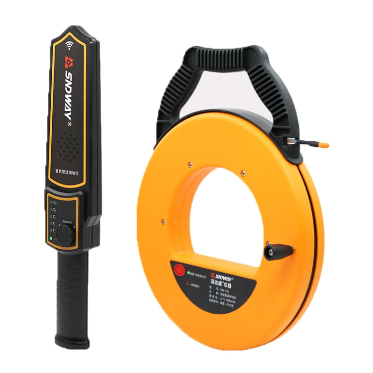 SNDWAY Pipe Scanner Thickness PVC Pipe Blockage Width Measuring Instrument, Specification:SW720 Standard (20 meters) - free shipping - PMC Jewellery - Order now!
