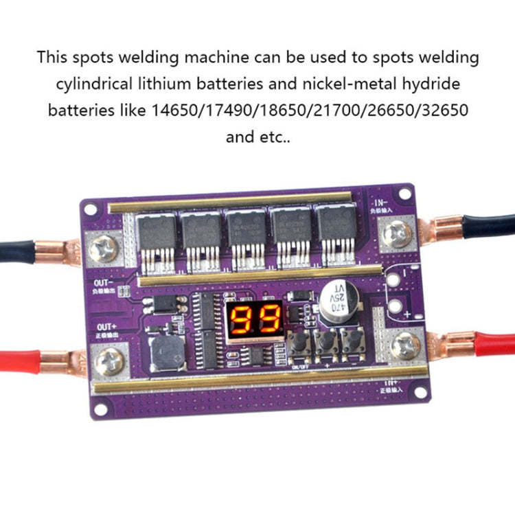Model Airplane Battery Version 12V Digital Display DIY Battery Spot Welding Machine Pen Control, Style:10 Square Pen With Case - Others by PMC TechLife | Online Shopping South Africa | PMC TechLife | Buy Now Pay Later Mobicred
