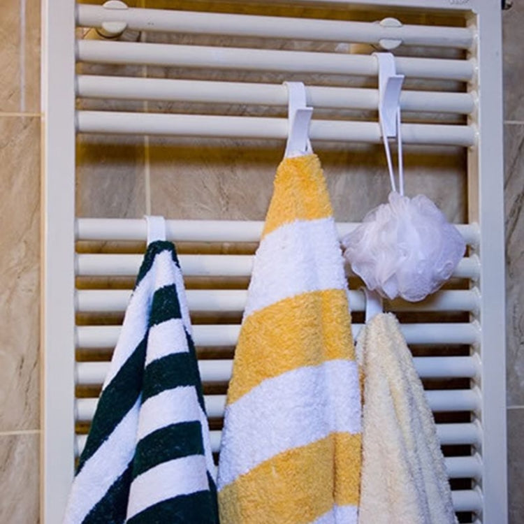 Towel Rail Hanging Bathroom Plastic Hook Rack - Shelf & Hooks by PMC TechLife | Online Shopping South Africa | PMC TechLife | Buy Now Pay Later Mobicred