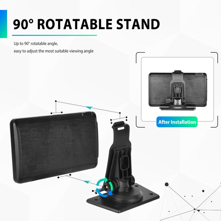 A3135 7 Inch HD Wired Smart Screen With Wireless CarPlay + Android Auto + Android With With 16G Memory Card - Car MP3 & MP4 & MP5 by PMC TechLife | Online Shopping South Africa | PMC TechLife | Buy Now Pay Later Mobicred