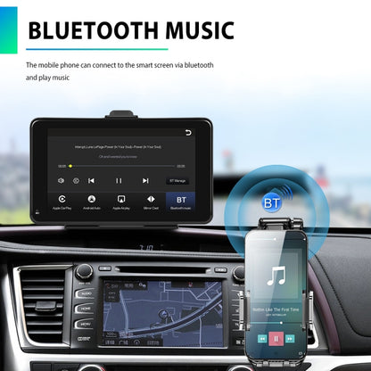 A3135 7 Inch HD Wired Smart Screen With Wireless CarPlay + Android Auto + Android With With 64G Memory Card - Car MP3 & MP4 & MP5 by PMC Jewellery | Online Shopping South Africa | PMC Jewellery | Buy Now Pay Later Mobicred