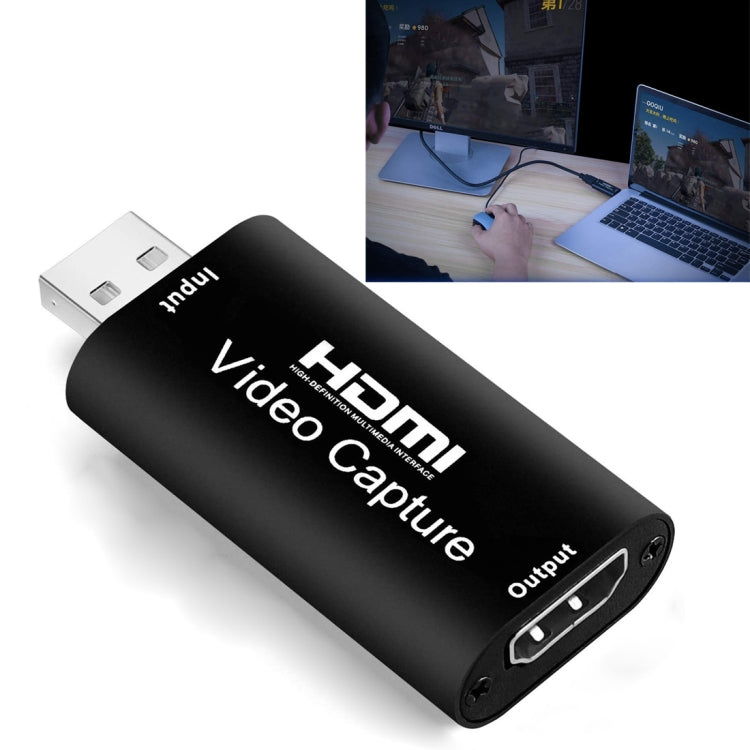 HDMI Video Capture Card Live Recording Box Video Capture Adapter Box - Video Capture Solutions by PMC Jewellery | Online Shopping South Africa | PMC Jewellery | Buy Now Pay Later Mobicred