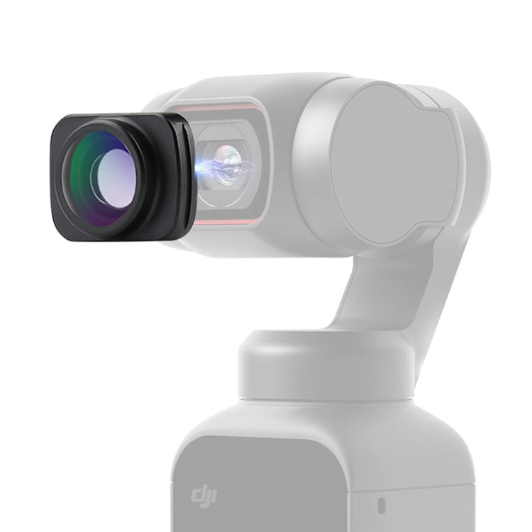 Original DJI Pocket 2 / Osmo Pocket Magnetic Interface Augmenting Lens - Lens Accessories by DJI | Online Shopping South Africa | PMC Jewellery | Buy Now Pay Later Mobicred