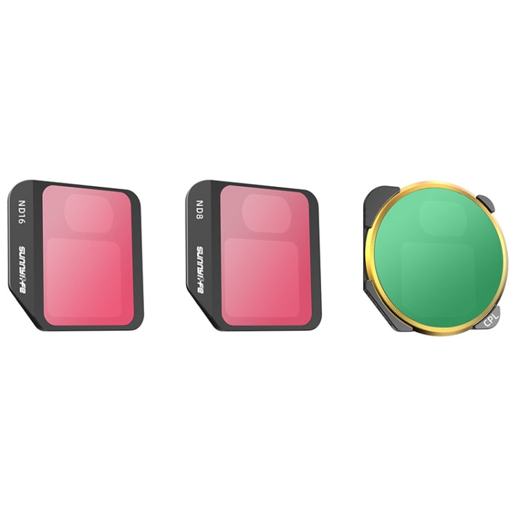 3 PCS / Set CPL+ND8+ND16 Sunnylife M3-FI330 For Mavic 3 Filter - free shipping - PMC TechLife - Order now!