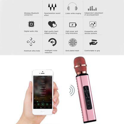 K6 Portable Inner Magnetic Dual Speaker Bluetooth Phone Computer Microphone(Gold) - Microphone by PMC Jewellery | Online Shopping South Africa | PMC Jewellery | Buy Now Pay Later Mobicred