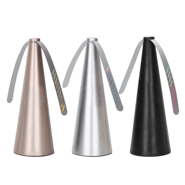 Multifunctional Fan Blade Automatic Fly Catcher Mosquito Repellent Fan, Size: 9x9x25cm(Black) - Other by PMC TechLife | Online Shopping South Africa | PMC TechLife | Buy Now Pay Later Mobicred