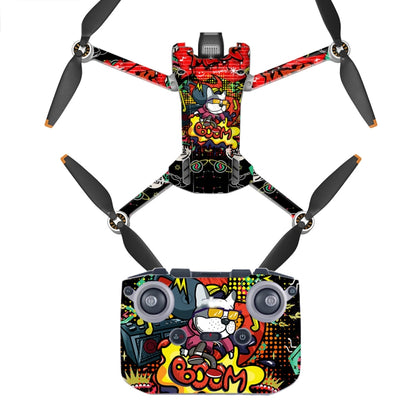 Full Surround Style Waterproof  Sticker For DJI Mini 3 Pro RC-N1 Ordinary Version(Mn3-13) - Stickers by PMC Jewellery | Online Shopping South Africa | PMC Jewellery | Buy Now Pay Later Mobicred