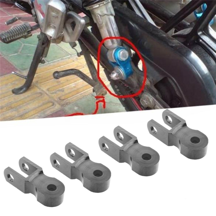 2 Pairs Shock Absorber Extender Height Extension for Motorcycle, Size: Large(Black) - Replacement Parts by PMc TechLife | Online Shopping South Africa | PMc TechLife | Buy Now Pay Later Mobicred