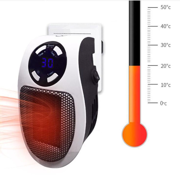 Mini Heater Home Desktop Office Multifunctional Heater, Style:Without Remote Control, Plug Type:UK(White) - Electric Heaters by PMC Jewellery | Online Shopping South Africa | PMC Jewellery | Buy Now Pay Later Mobicred