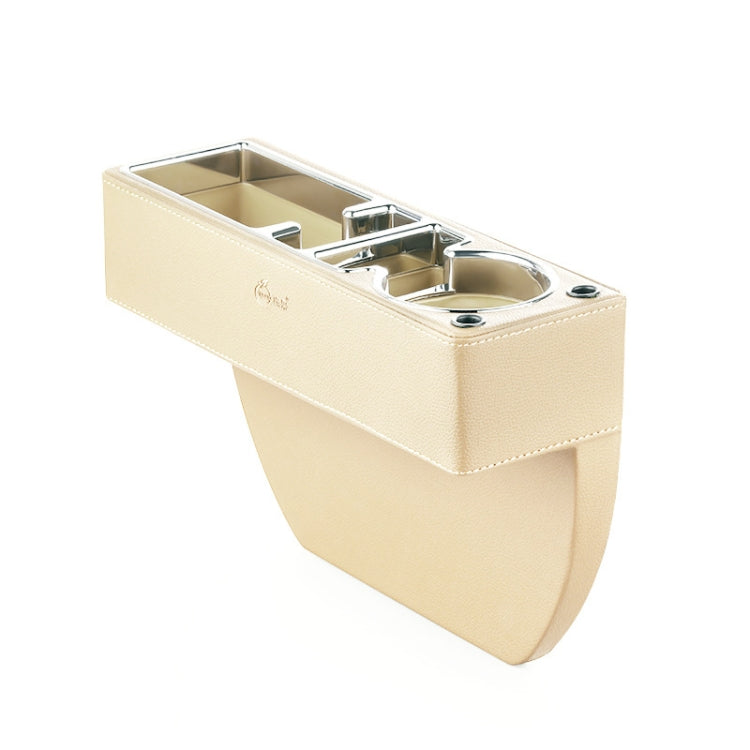 SUSISUN SNH010 Car Seat Gap Storage Box, Style:Co-driver(Apricot) - free shipping - PMC TechLife - Order now!