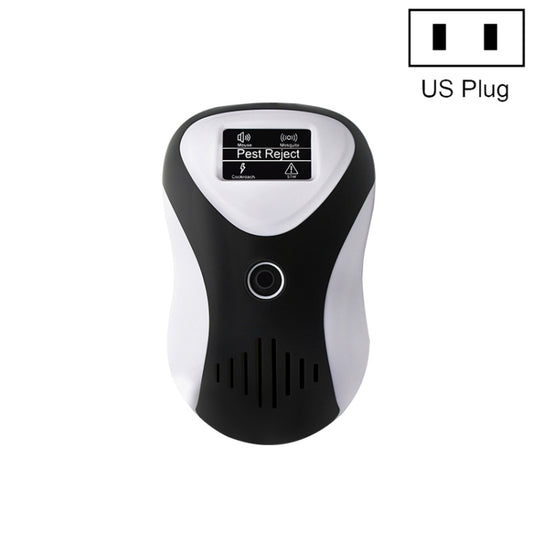 Ultrasonic Multifunctional Mouse Repeller Energy-Saving Silent Insect Repeller, Plug Type:US Plug(Black White) - Repellents by PMC Jewellery | Online Shopping South Africa | PMC Jewellery | Buy Now Pay Later Mobicred