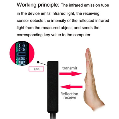 Pcsensor IRSW20A USB Switch Programming Keyboard Mouse Automatic Scanner Proximity Sensor - Other by Pcsensor | Online Shopping South Africa | PMC Jewellery | Buy Now Pay Later Mobicred