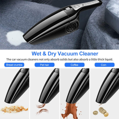 Car Vacuum Cleaner High Power 120W Home Car Dual-use Vacuum Cleaner Powerful Dry and Wet Wired Models Seventh Generation(Black) - Vacuum Cleaner by PMC Jewellery | Online Shopping South Africa | PMC Jewellery