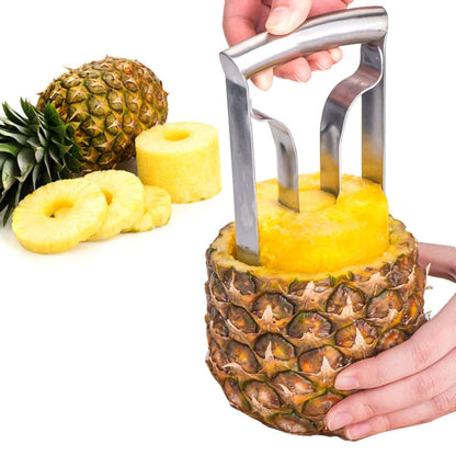 Stainless Steel Pineapple Knife Peeler Pineapple Core Remover - Cutter & Peeler by PMC Jewellery | Online Shopping South Africa | PMC Jewellery