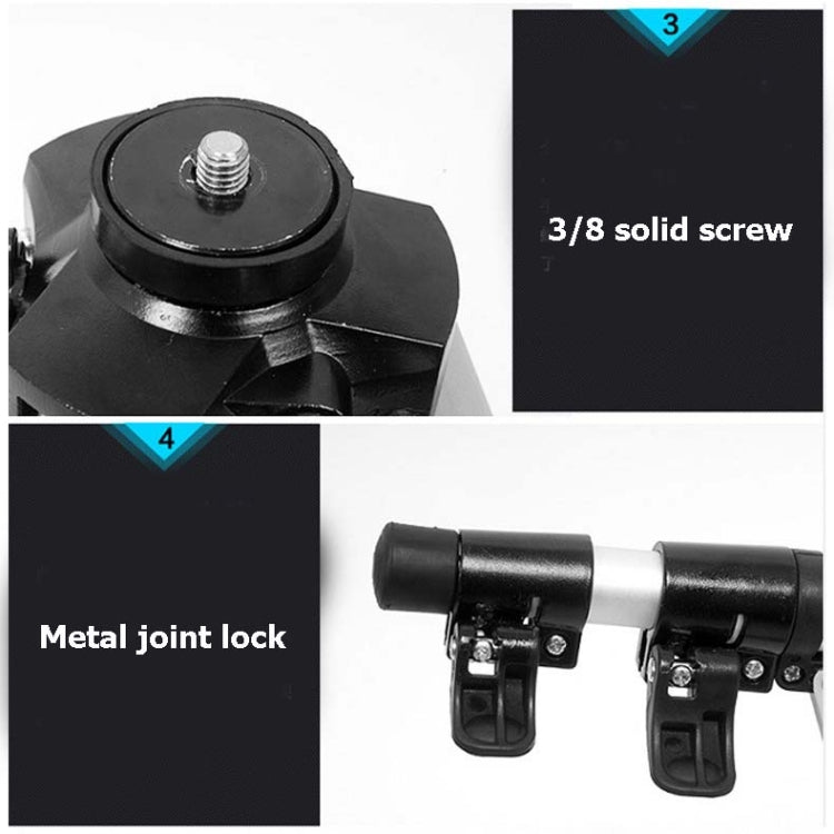 ET-650 Aluminum Alloy Projector Bracket With Tray Stretchable Projector Tripod - Other by PMC Jewellery | Online Shopping South Africa | PMC Jewellery | Buy Now Pay Later Mobicred