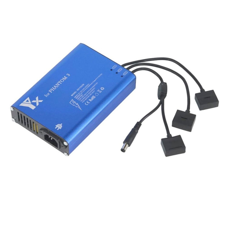 4 in 1 Parallel Power Hub Intelligent Battery Controller Charger for DJI Phantom 3 Standard SE FPV Drone, Plug Type:EU Plug -  by PMC TechLife | Online Shopping South Africa | PMC TechLife