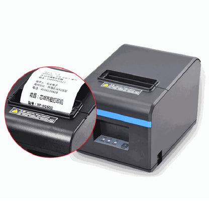 Xprinter XP-N160II Thermal Ticket Printing Machine Bluetooth Receipt Printer, Style:EU Plug(Gray) - Printer by Xprinter | Online Shopping South Africa | PMC Jewellery | Buy Now Pay Later Mobicred