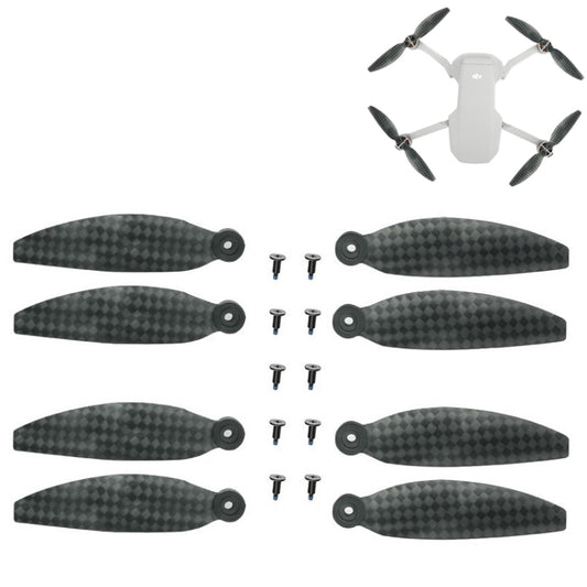 2 Pairs RCSTQ For DJI Mavic Mini Drone Carbon Fiber Propeller - DIY Propeller by RCSTQ | Online Shopping South Africa | PMC Jewellery | Buy Now Pay Later Mobicred