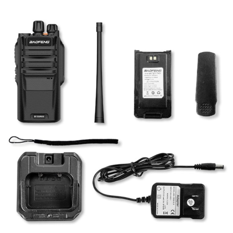 Baofeng BF-S56MAX High-power Waterproof Handheld Communication Device Walkie-talkie, Plug Specifications:EU Plug - Handheld Walkie Talkie by Baofeng | Online Shopping South Africa | PMC Jewellery | Buy Now Pay Later Mobicred