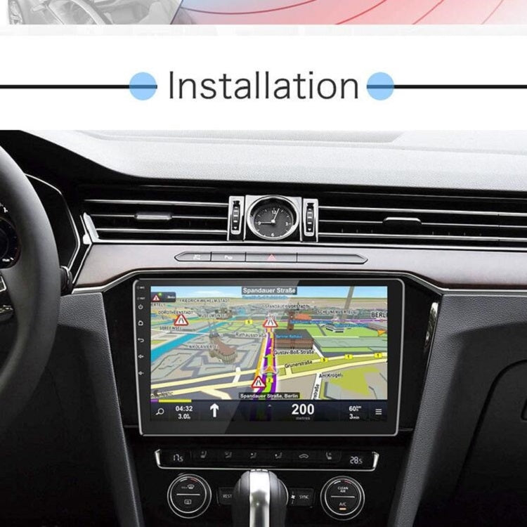 Universal Machine Android Smart Navigation Car Navigation DVD Reversing Video Integrated Machine, Size:9inch 2+16G, Specification:Standard+4 Lights Camera - Car DVD by PMC TechLife | Online Shopping South Africa | PMC TechLife | Buy Now Pay Later Mobicred