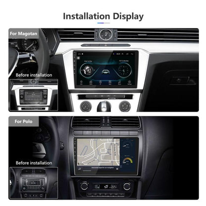 Universal Machine Android Smart Navigation Car Navigation DVD Reversing Video Integrated Machine, Size:10inch 2+32G, Specification:Standard+8 Lights Camera - Car DVD by PMC Jewellery | Online Shopping South Africa | PMC Jewellery | Buy Now Pay Later Mobicred