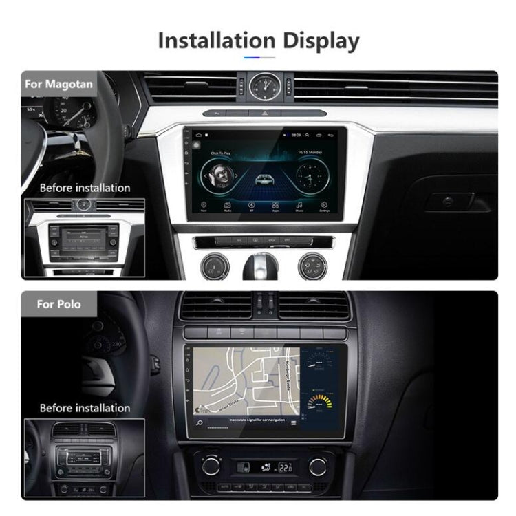 Universal Machine Android Smart Navigation Car Navigation DVD Reversing Video Integrated Machine, Size:9inch 2+32G, Specification:Standard+12 Lights Camera - Car DVD by PMC TechLife | Online Shopping South Africa | PMC TechLife | Buy Now Pay Later Mobicred