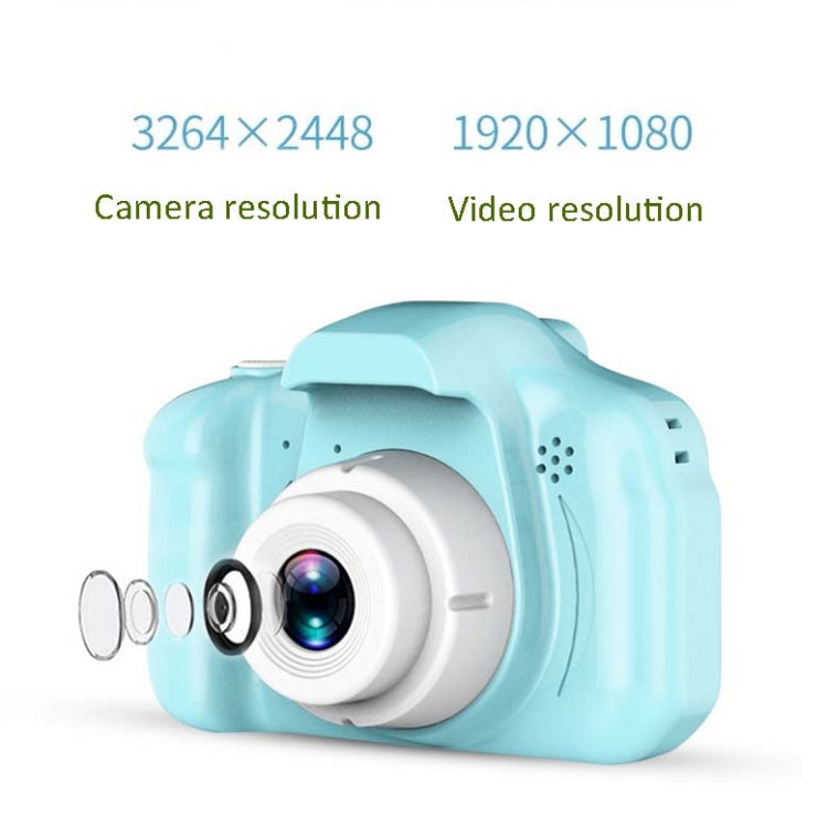 13.0 MP + Card Reader HD Children Toy Portable Digital SLR Camera(Blue) - Children Cameras by PMC Jewellery | Online Shopping South Africa | PMC Jewellery | Buy Now Pay Later Mobicred