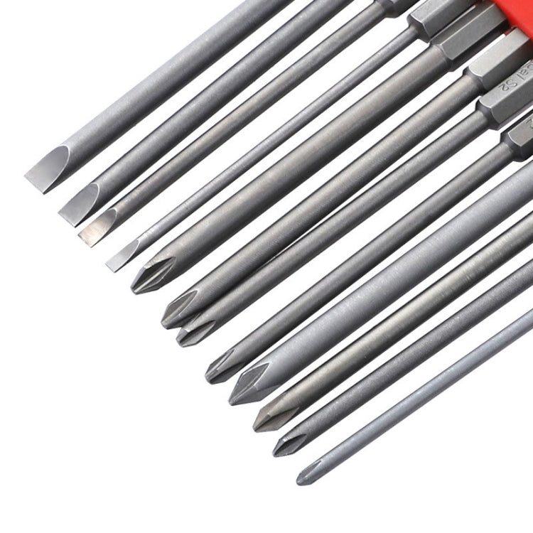 12 PCS / Set Screwdriver Bit With Magnetic S2 Alloy Steel Electric Screwdriver, Specification:4 - Drill & Drill Bits by PMC TechLife | Online Shopping South Africa | PMC TechLife | Buy Now Pay Later Mobicred
