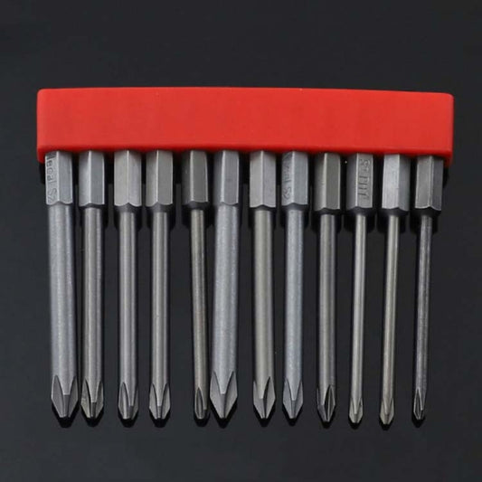 12 PCS / Set Screwdriver Bit With Magnetic S2 Alloy Steel Electric Screwdriver, Specification:7 - Drill & Drill Bits by PMC Jewellery | Online Shopping South Africa | PMC Jewellery | Buy Now Pay Later Mobicred