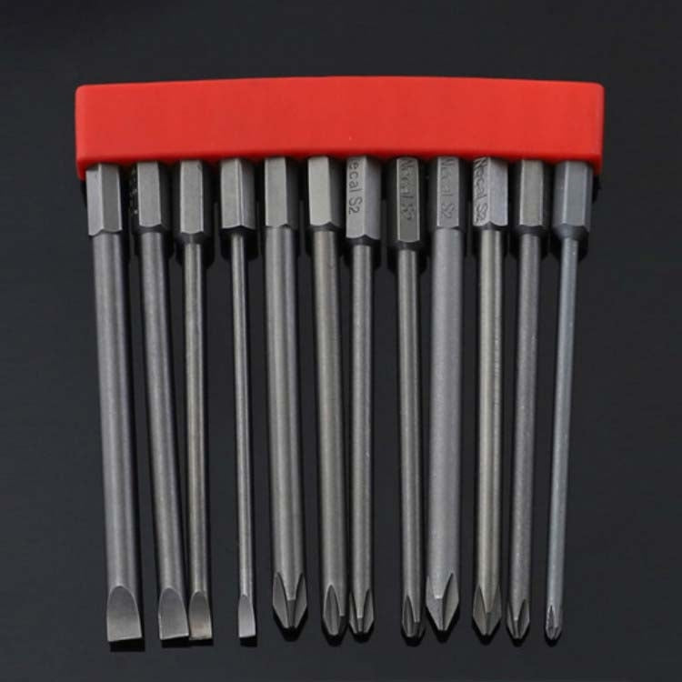 12 PCS / Set Screwdriver Bit With Magnetic S2 Alloy Steel Electric Screwdriver, Specification:11 - Drill & Drill Bits by PMC TechLife | Online Shopping South Africa | PMC TechLife | Buy Now Pay Later Mobicred