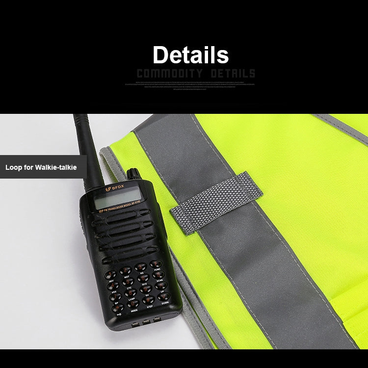 Multi-pockets Safety Vest Reflective Workwear Clothing, Size:XL-Chest 124cm(Green) - Reflective Safety Clothing by PMC Jewellery | Online Shopping South Africa | PMC Jewellery | Buy Now Pay Later Mobicred