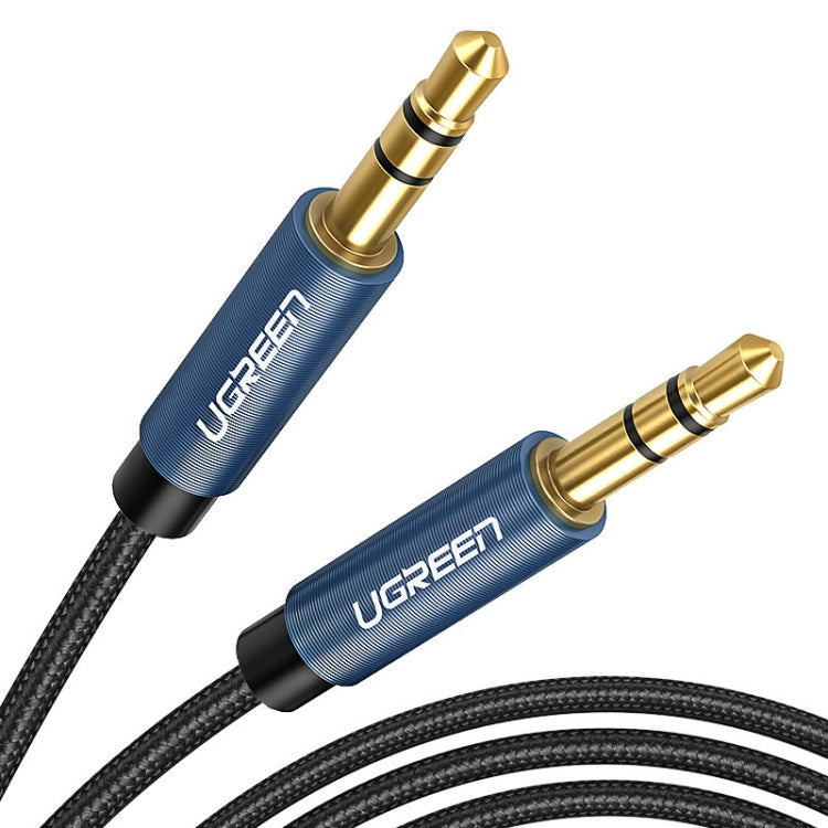 Ugreen AV112 Audio Cable 3.5mm Speaker Line Aux Cable, Length:5m(Blue) - Aux Cable by Ugreen | Online Shopping South Africa | PMC Jewellery