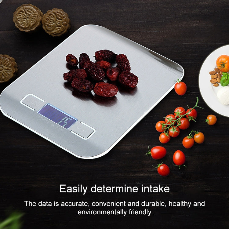 BOH-2012 Digital Multi-function Stainless Steel Food Kitchen Scale with LCD Display, Specification: 10kg/1g(Rose Gold) - Kitchen Scales by PMC Jewellery | Online Shopping South Africa | PMC Jewellery | Buy Now Pay Later Mobicred