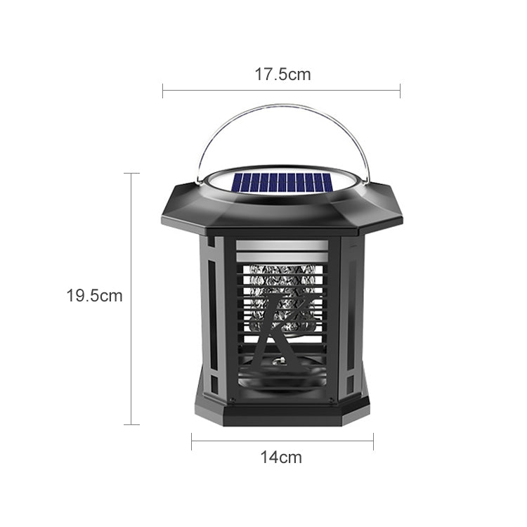 Outdoor Solar Waterproof Mosquito Lamp Mosquito Repellent, Color:TM02 Black - Outdoor Insect Repellent by PMC Jewellery | Online Shopping South Africa | PMC Jewellery | Buy Now Pay Later Mobicred