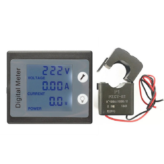 peacefair PZEM-011 AC Digital Display Multi-function Voltage and Current Meter Electrician Instrument, Specification:Host + Opening CT - Current & Voltage Tester by peacefair | Online Shopping South Africa | PMC Jewellery | Buy Now Pay Later Mobicred