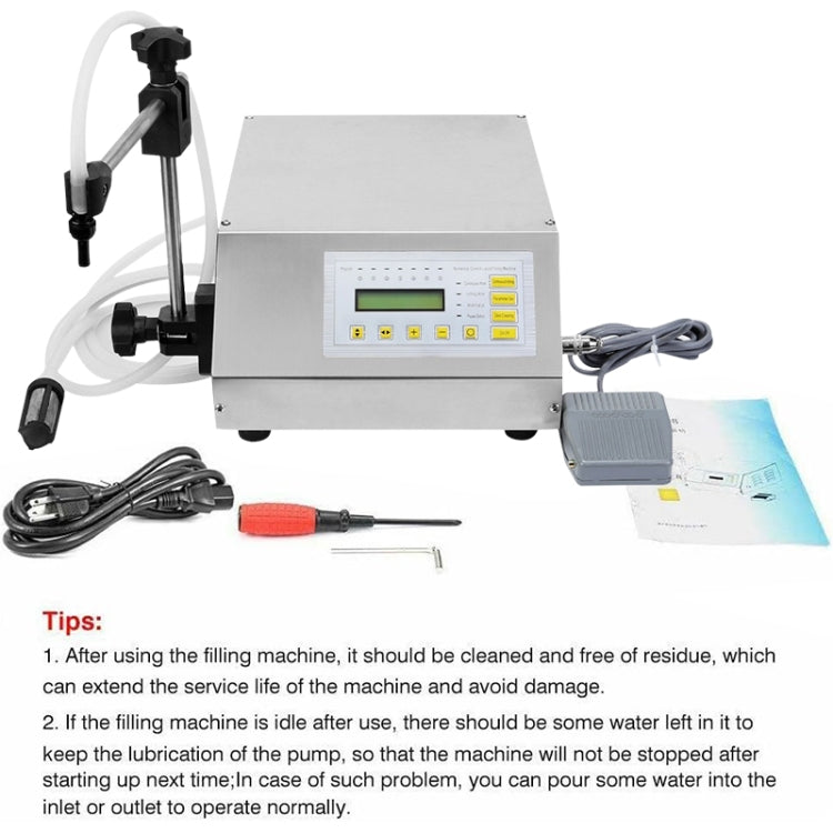 Mini Portable Electric Digital Control Pump Liquid Filling Machine LCD Display Milk Bottles Filler 220V - Drinking Tools by PMC Jewellery | Online Shopping South Africa | PMC Jewellery