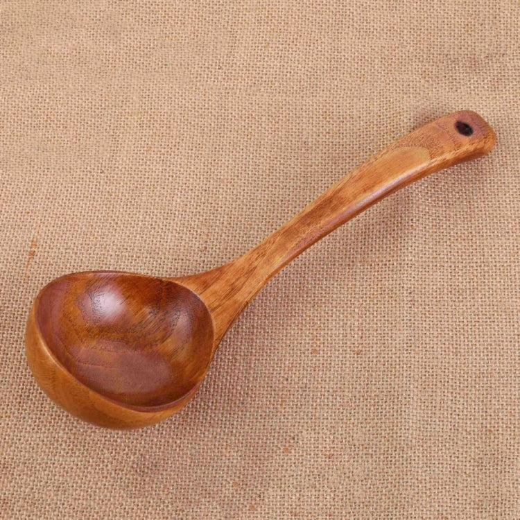 Long-handled Wooden Spoon - Cutlery Sets by PMC TechLife | Online Shopping South Africa | PMC TechLife