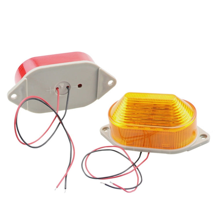 DC12V Led Mini Strobe Signal Warning Light Silent Warning Light(Green) - Warning Lights by PMC TechLife | Online Shopping South Africa | PMC TechLife | Buy Now Pay Later Mobicred