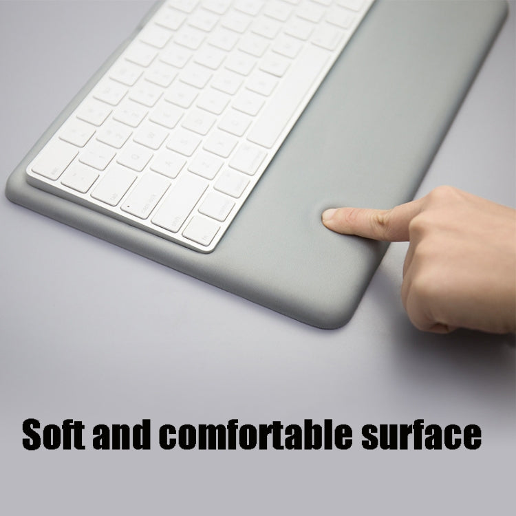 Wireless Keyboard Support Memory Foam Silicone Wrist Pad Base for Apple Magic Keyboard 2, Size:S(Grey) - free shipping - PMC Jewellery - Order now!